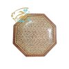 شکلات خوری (جاشکلاتی) خاتم کاری هشت گوش پره وارو