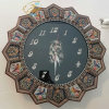 ساعت خورشیدی خاتم کاری گل ومرغ باصفحه جیر bc-006