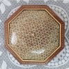 شکلات خوری (جاشکلاتی) خاتم کاری هشت گوش پره وارو
