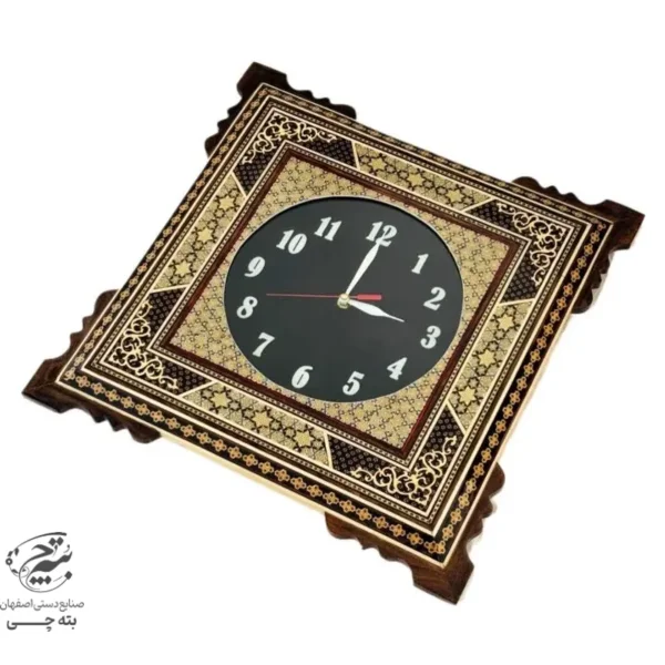 ساعت خاتم کاری چهارگوش مدل توپی