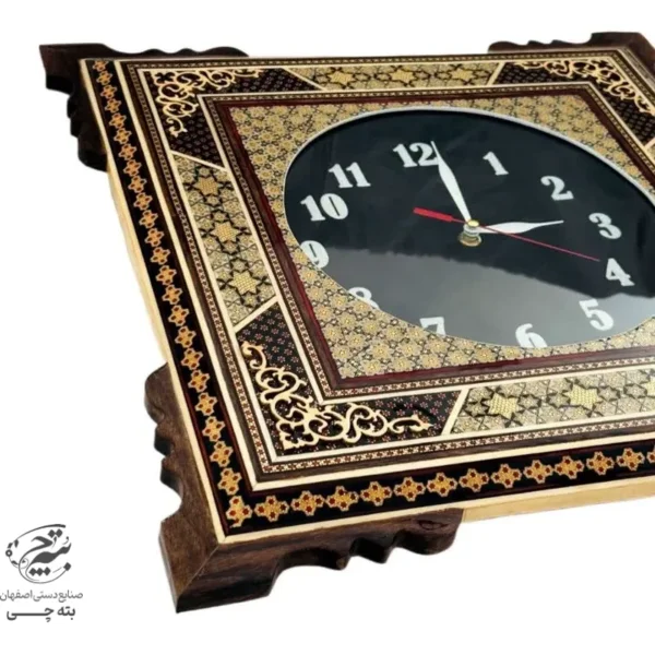 ساعت خاتم کاری چهارگوش مدل توپی
