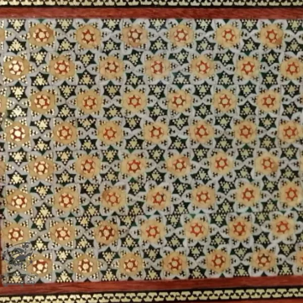 جادستمال کاغذی و سطل خاتم کاری