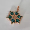 ست زیورآلات مسی فیروزه کوبی مدل خزان