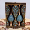 گلدان فیروزه کوبی 20 با جعبه سنتی