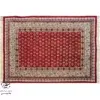 رومیزی قلمکار ممتاز طرح زرشکی سایز 100 در 150