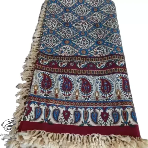 رومیزی سفره قلمکار یک متری طرح گنبد