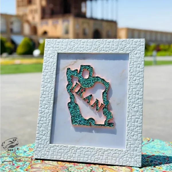 تابلو مسی فیروزه کوبی ایران 30در40