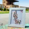 تابلو مسی فیروزه کوبی تو مرا جانانو جهانی 30در40
