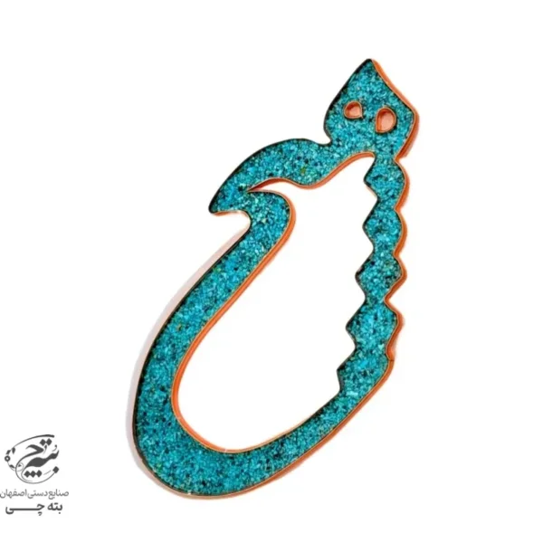 تابلو مسی فیروزه کوبی هیچ 30در40