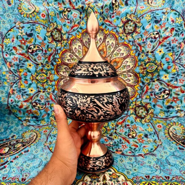 ست گلدان و شکلات خوری الماس تراش 25