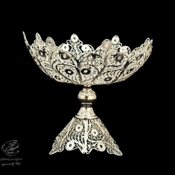 آجیل خوری ملیله کاری سلطنتی