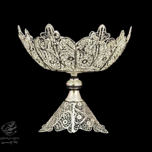 ظروف ملیله کاری آجیل خوری سلطنتی