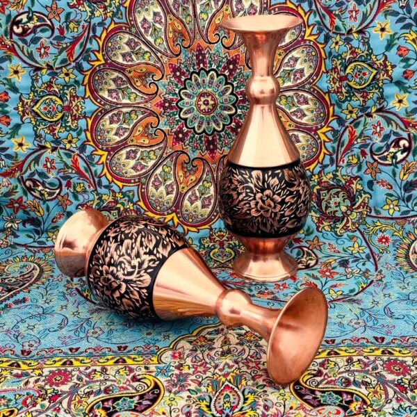 ست گلدان و شکلات خوری الماس تراش 25