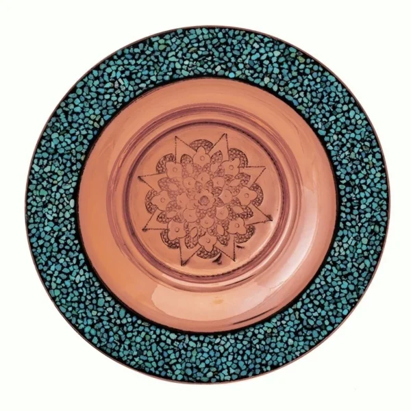 شیرینی خوری فیروزه کوبی ساده قطر 25
