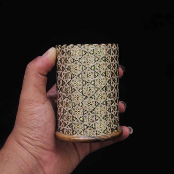 ست 8 تکه لوازم اداری خاتم کاری چوبی اعلا
