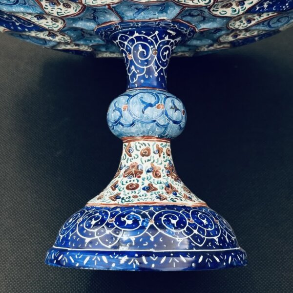 میوه خوری میناکاری 30سانتی (شیرینی خوری ، گزخوری )
