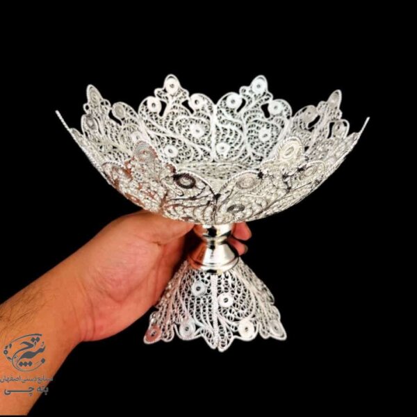 آجیل خوری ملیله کاری سلطنتی