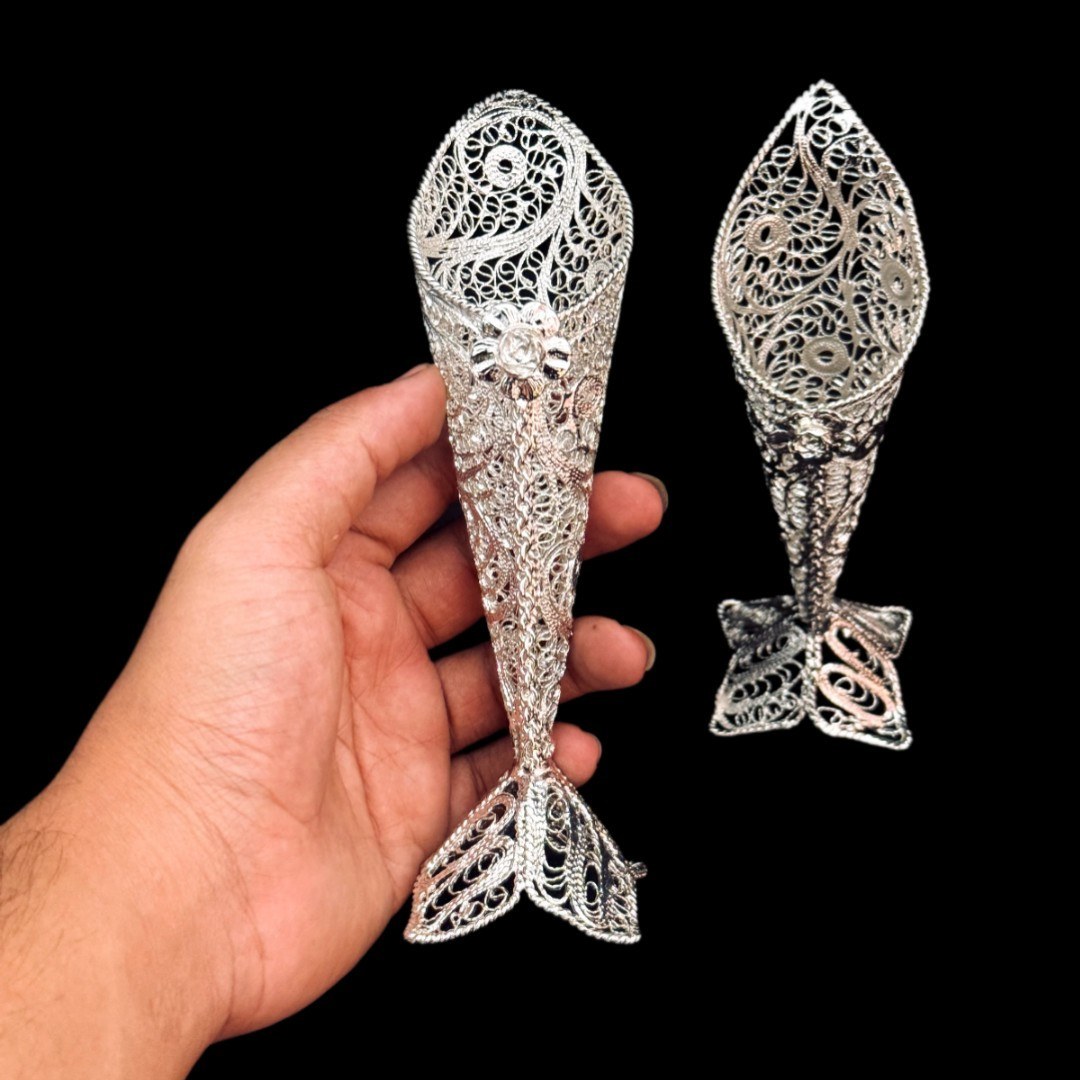 ظروف ملیله کاری گلدان حرمی تک سایز