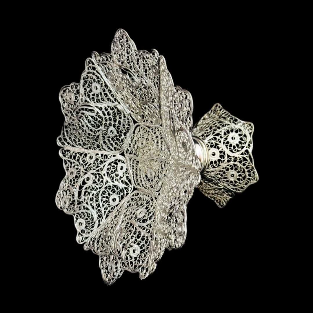 ظروف ملیله کاری شیرینی خوری لب دالبر 23