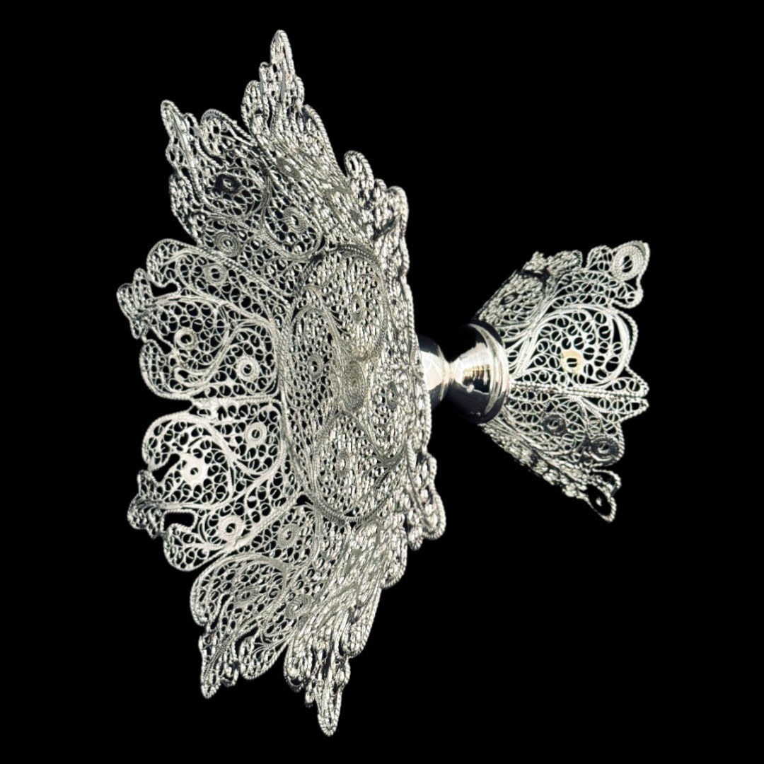 ظروف ملیله کاری شیرینی خوری سلطنتی