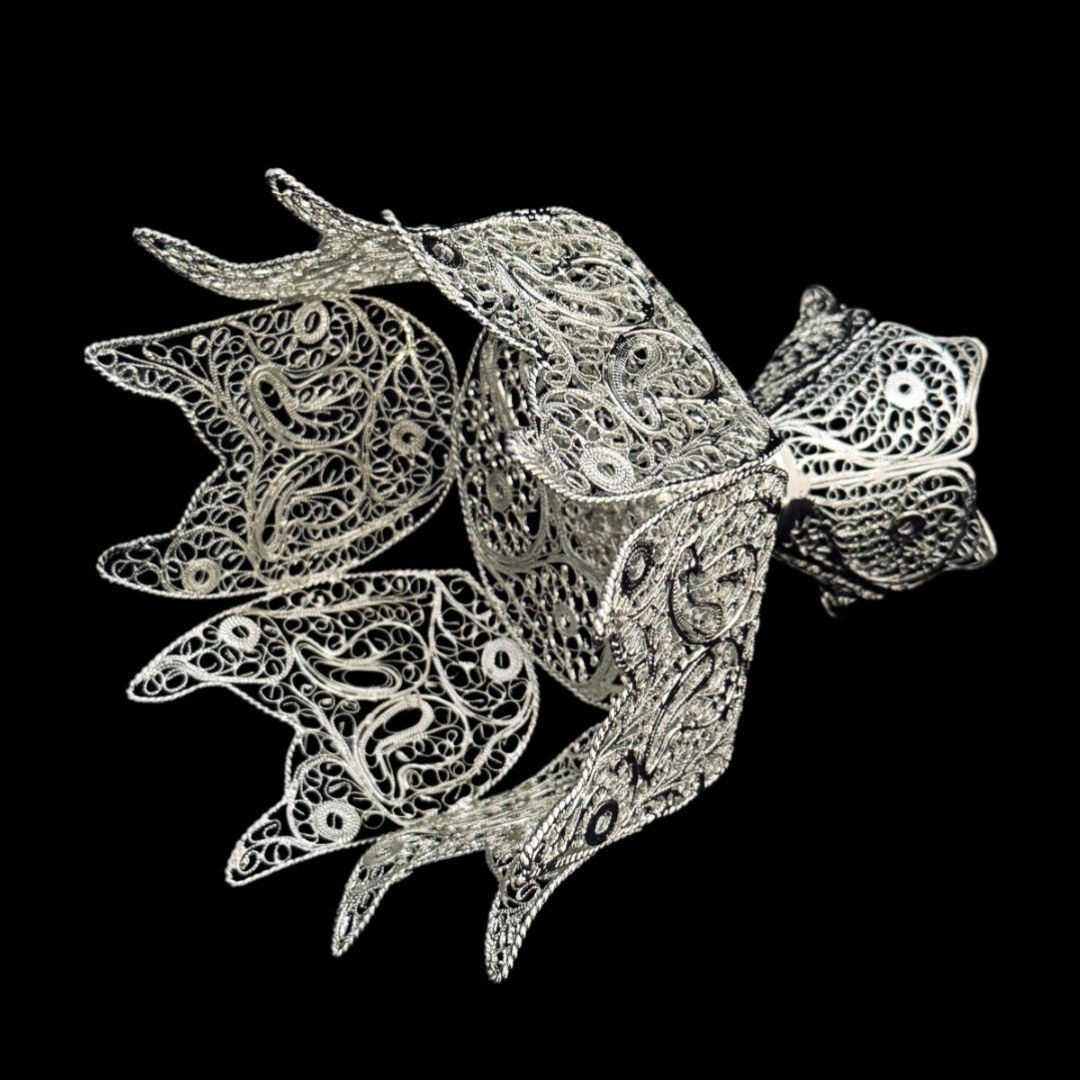 ظروف ملیله کاری کاسه اناری