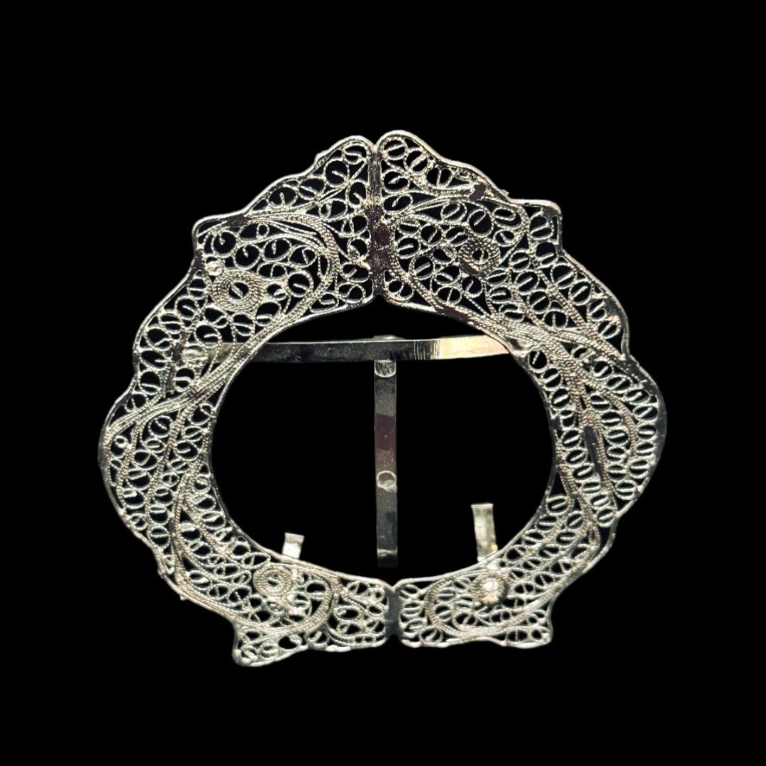 ظروف ملیله کاری قاب بیضی شماره یک