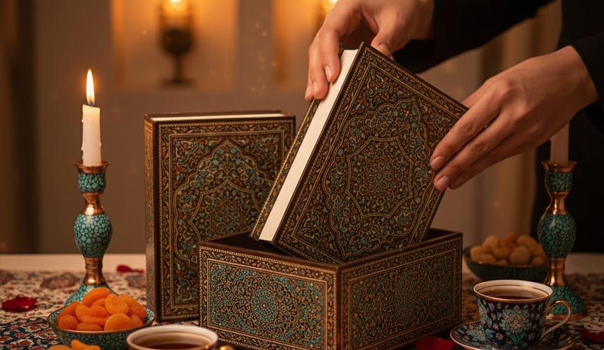 هدیه خاتم کاری