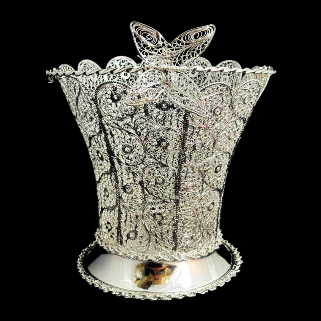 ظروف ملیله کاری سطل شماره 1