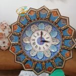 ساعت خورشیدی خاتم کاری تذهیب بزرگ - Image 4