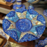 شکلات خوری یلدایی میناکاری نقلی مدل گلبرگی - Image 2