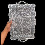 ظروف ملیله کاری سینی پروانه دال بری - Image 2