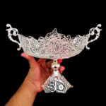 کشکول ملیله کاری نقره سایز 2 - Image 5