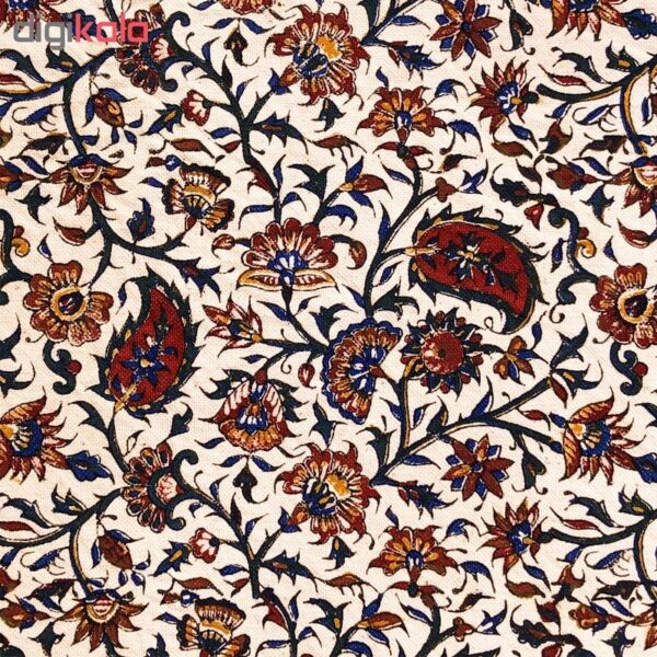 رومیزی قلمکار ممتاز طرح گل ریز سری - Image 2