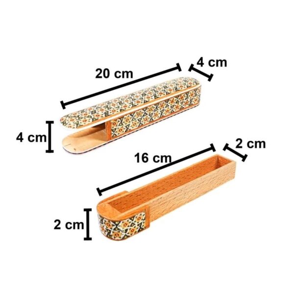 هدیه خاتم کاری قلمدان به همراه خودکار - Image 2