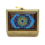 جعبه خاتم کاری مدل تمام خاتم تذهیب 10در14 - Image 6