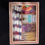 جعبه پذیرایی دمنوش ( تی باکس،جعبه تی بگ ) خاتم کاری - Image 7