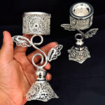شمعدان ملیله کاری طرح اس - Image 4