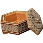 شکلات خوری خاتم کاری کوچک - Image 2