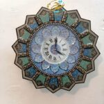 ساعت خورشیدی خاتم کاری تذهیب بزرگ - Image 5