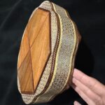 شکلات خوری خاتم کاری چهار درب  بزرگ 28در28 - Image 4