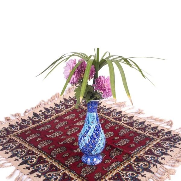 جفت گلدان 20 سانتی متری میناکاری - Image 3