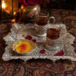 ظروف ملیله کاری سینی لبه دار