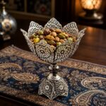 ظروف ملیله کاری کاسه گیلاسی سایز 1