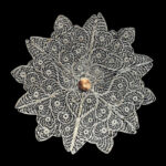 ظروف ملیله کاری شیرینی خوری خیاری سایز بزرگ - Image 4
