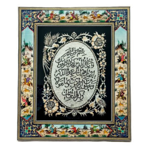 تابلو قلم زنی چوگان 30در40 ون یکاد