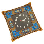 ساعت خاتم کاری تذهیب چهارگوش صفحه مربعی - Image 6