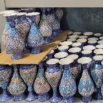 گلدان میناکاری بزرگ 30 سانتیمتری - Image 2