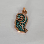 تابلو قلم زنی 20در55 سانتی با قاب چوگان - Image 6