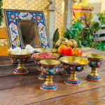 ست هفت سین میناکاری مدل ققنوس - Image 5