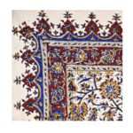 رومیزی سفره قلمکار یک متری طرح گلدانی - Image 3